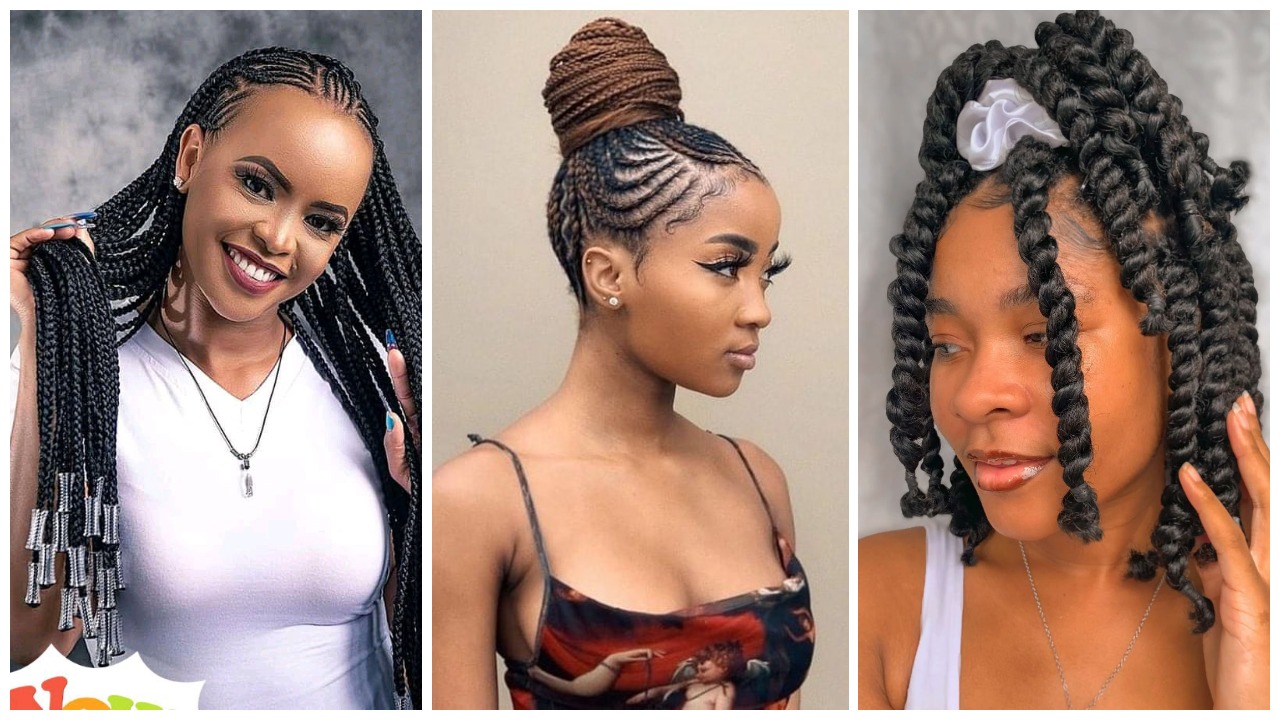 This Week, Try These Short Braided Hairstyles For Black Women