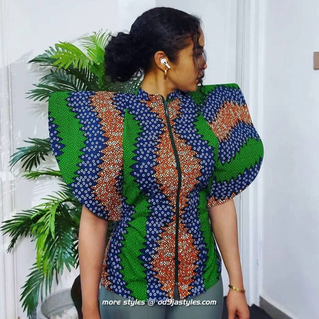 100 Latest Ankara Styles To Make With 2 Yards - more styles @ od9jastyles (17)