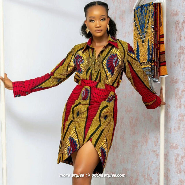 100 Latest Ankara Styles To Make With 2 Yards - more styles @ od9jastyles (22)