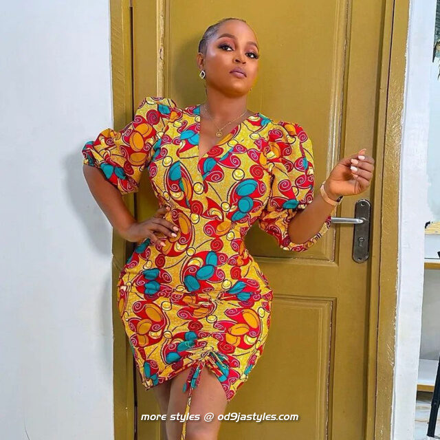 100 Latest Ankara Styles To Make With 2 Yards - more styles @ od9jastyles (25)