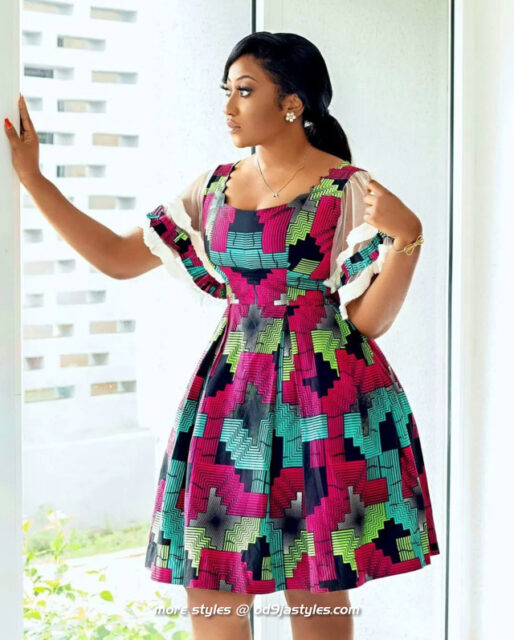 100 Latest Ankara Styles To Make With 2 Yards - more styles @ od9jastyles (36)