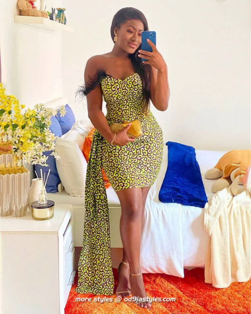 100 Latest Ankara Styles To Make With 2 Yards - more styles @ od9jastyles (42)