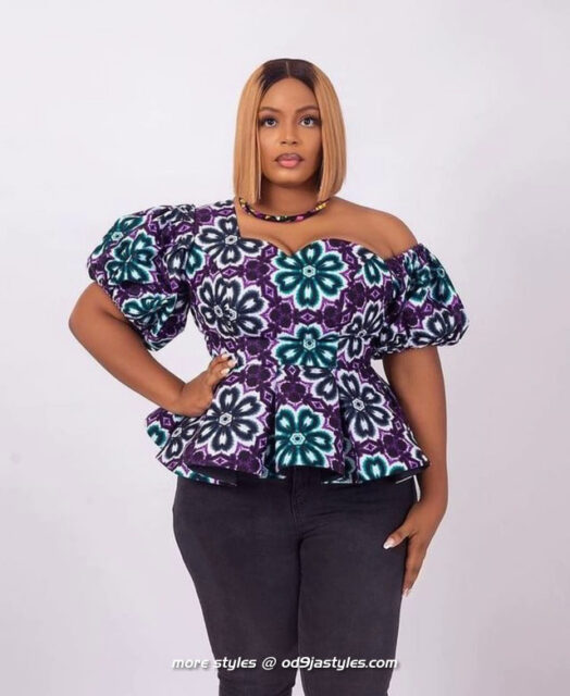 100 Latest Ankara Styles To Make With 2 Yards - more styles @ od9jastyles (5)