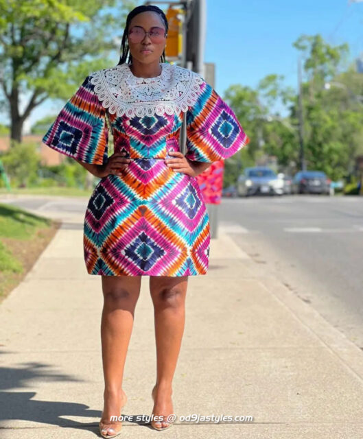 100 Latest Ankara Styles To Make With 2 Yards - more styles @ od9jastyles (58)