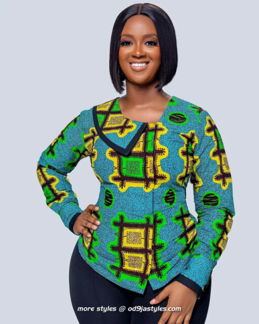 100 Latest Ankara Styles To Make With 2 Yards - more styles @ od9jastyles (64)