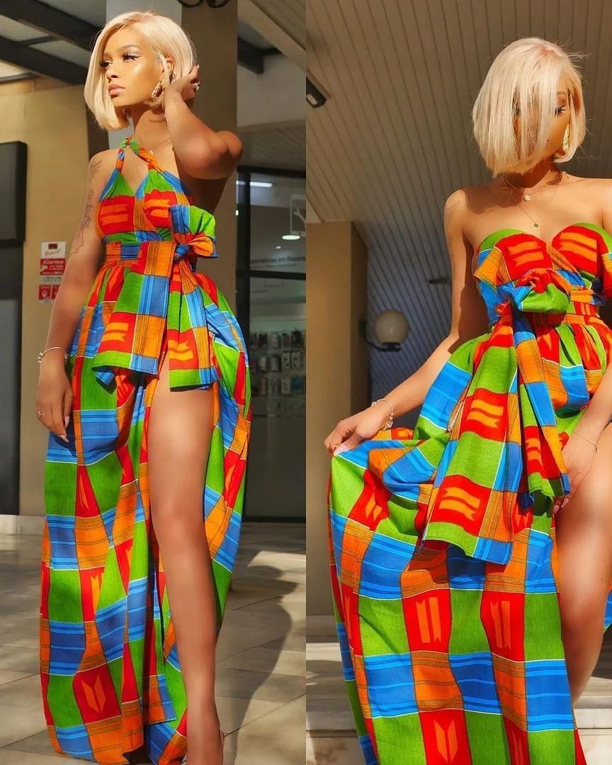 Fascinating Ankara Flare Gown Styles For Classy Women