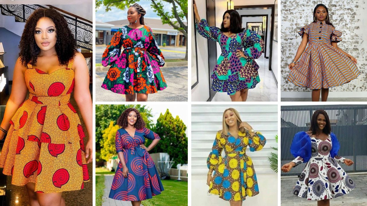 Fascinating Ankara Flare Gown Styles For Classy Women