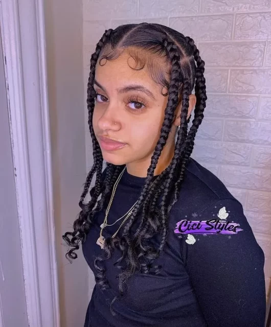 How-to, Tutorials, and Styles Inspired by Coi Leray's Braids (15)