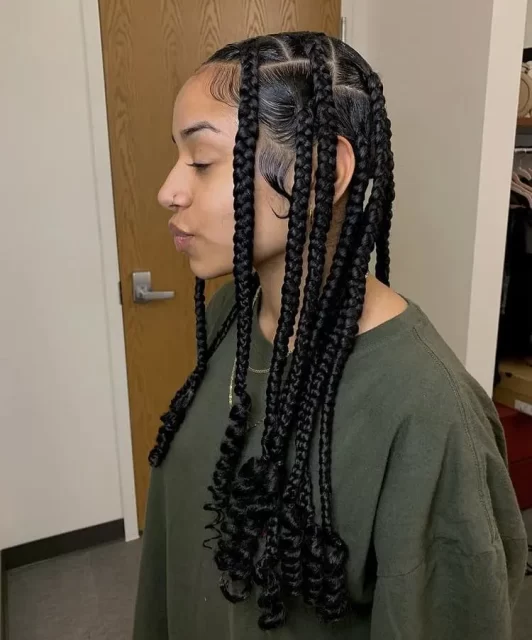 How-to, Tutorials, and Styles Inspired by Coi Leray's Braids (16)