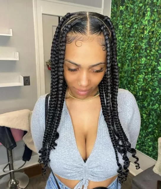 How-to, Tutorials, and Styles Inspired by Coi Leray's Braids (17)