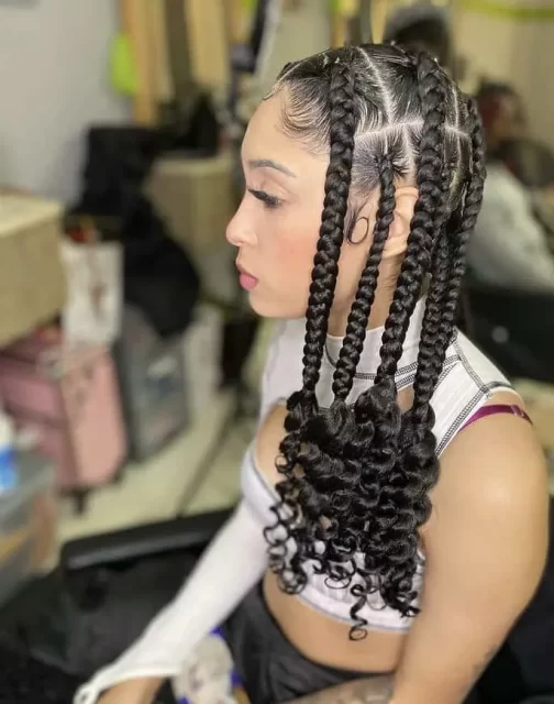 How-to, Tutorials, and Styles Inspired by Coi Leray's Braids (2)