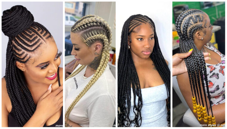 The Most Recent Ghana Weaving Hairstyles for a Striking Appearance ...