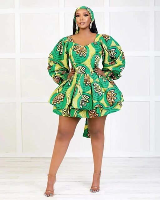 Cute And Smart Ankara Short Gown Styles For Fashionable Ladies ...