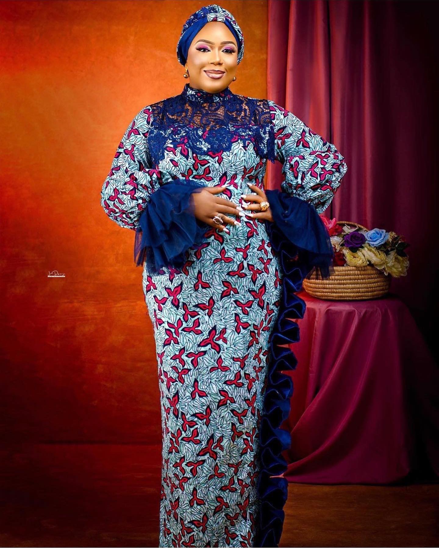 Elegant Arewa Ankara Long Gown Styles Loved Many