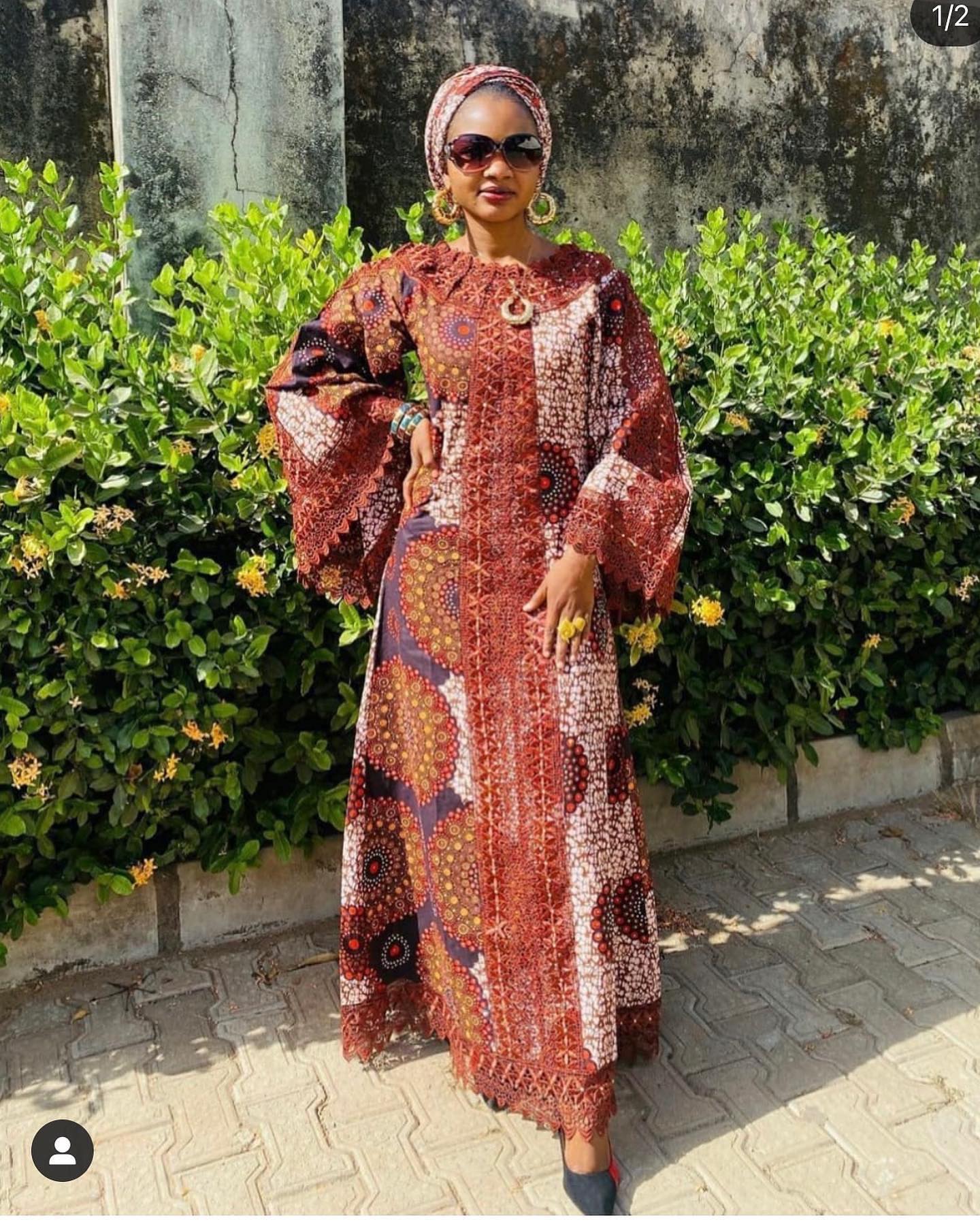 Elegant Arewa Ankara Long Gown Styles Loved Many | OD9JASTYLES