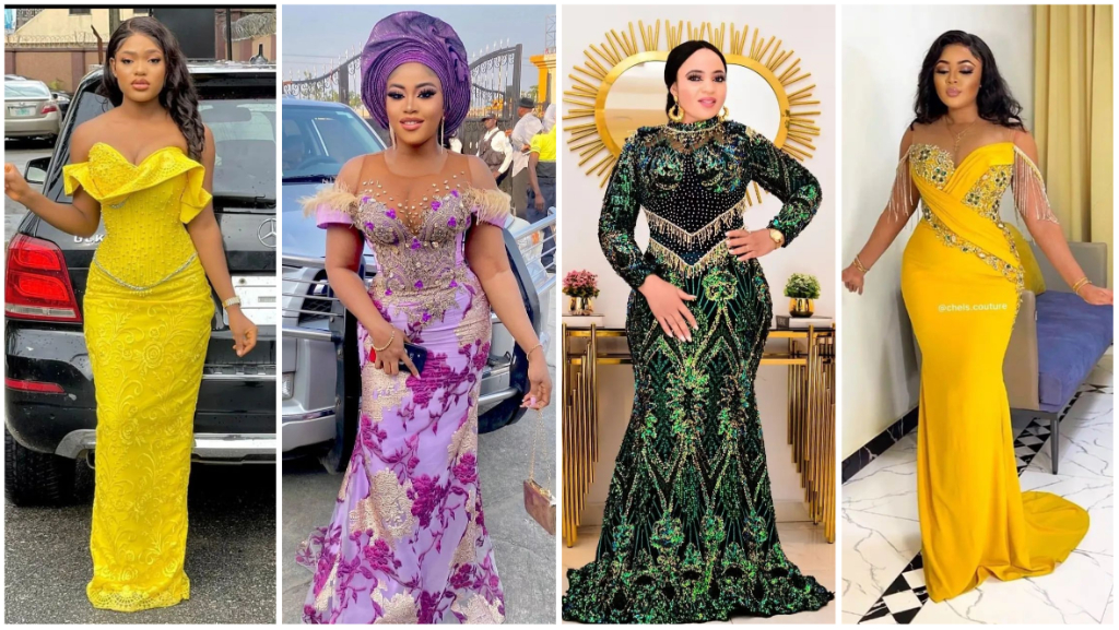 Beautiful Aso Ebi Gown Styles You Should Consider.
