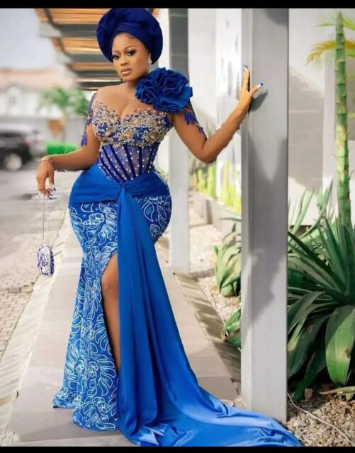 50 Collection of Best African Lace styles & Designs For Special Occasions