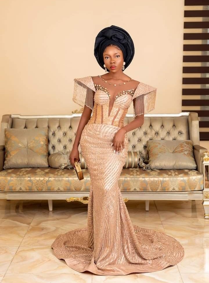 Nigerian traditional wedding dresses pictures