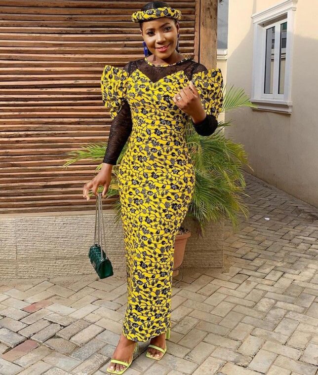 Ankara dress_ ankara long dress _ african wear for women