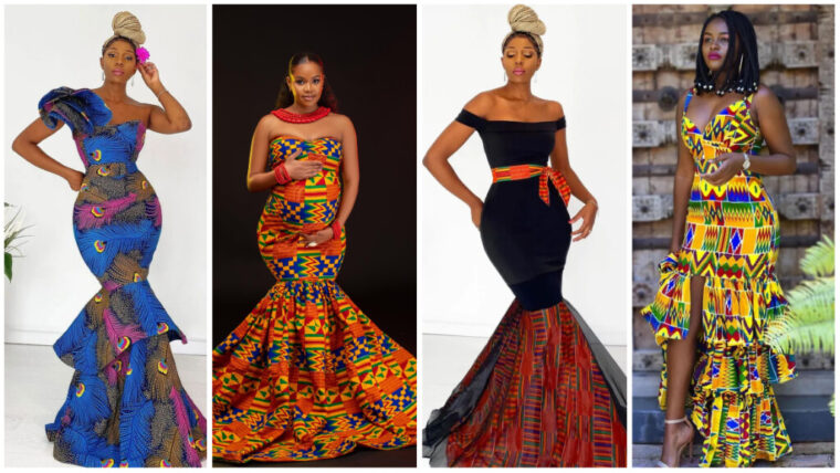 Beautiful Ankara Long Gowns Styles For All Occasions, Volume 6.