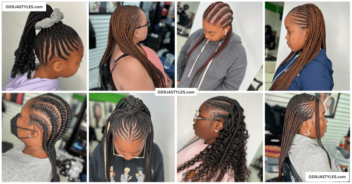 Ghana Braids Styles Pictures