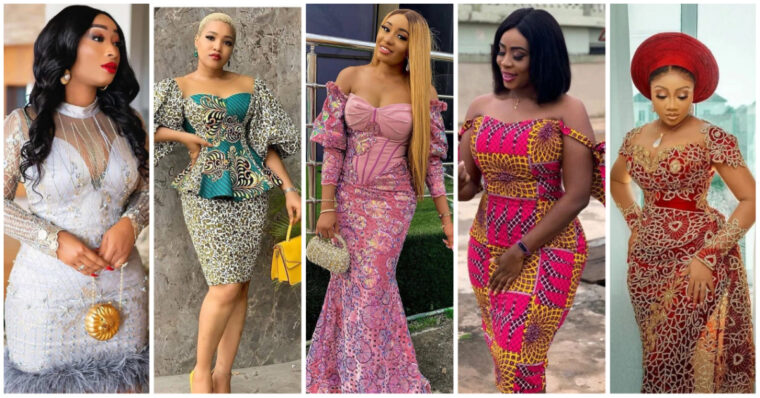 Ankara And Lace Styles