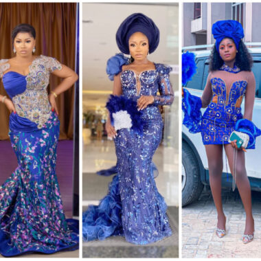 Gorgeous Royal Blue Lace Dresses For Church And Special Occasions