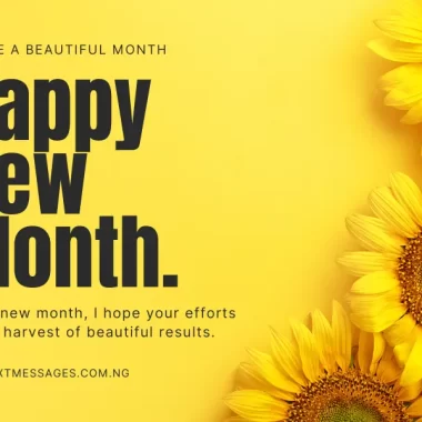 Happy New Month Messages, Wishes, and Prayers For December