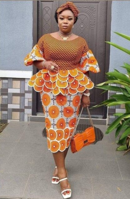 Ankara Skirt Blouse Styles & Designs