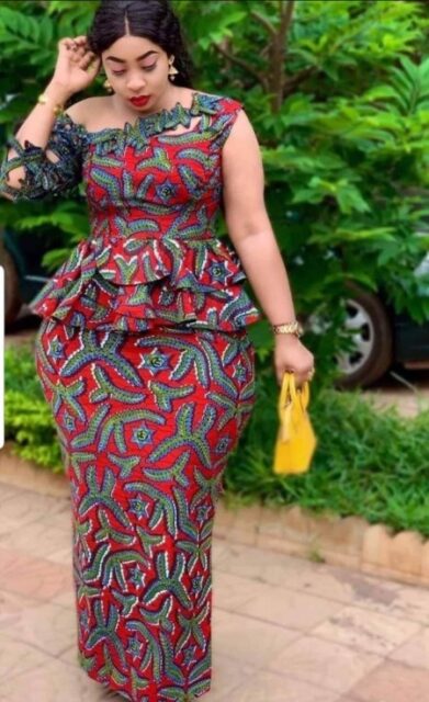 Ankara Skirt Blouse Styles & Designs