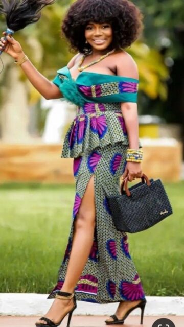 Ankara Skirt Blouse Styles & Designs