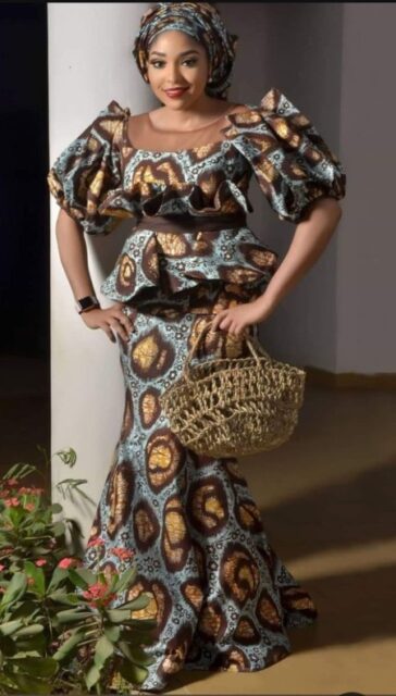 Ankara Skirt Blouse Styles & Designs