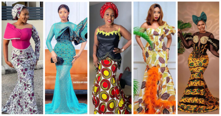 Stunning Pictures of The Most 50 Recent Ankara Trending Styles ...