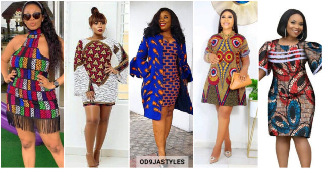 Ankara Shift Dress