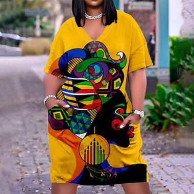 Effortlessly Chic: Elevate Your Style with an Ankara Shift D