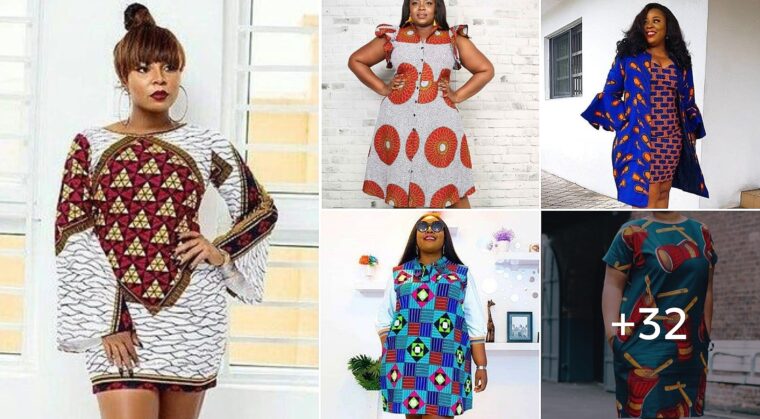 Ankara Shift Dress Styles for Stylish Looks