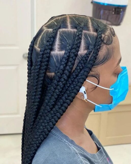 Get the Perfect Chic Look with Big Knotless Braids for Stunning Style ...