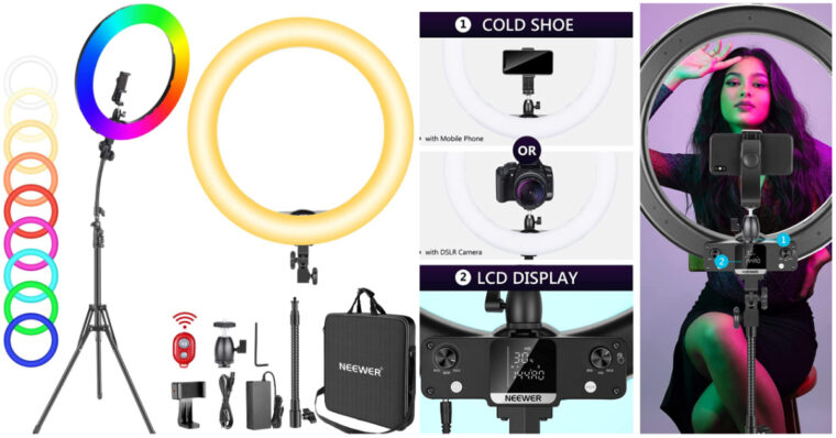 Best Neewer 18 inches RGB Ring Light with Stand Kit Review