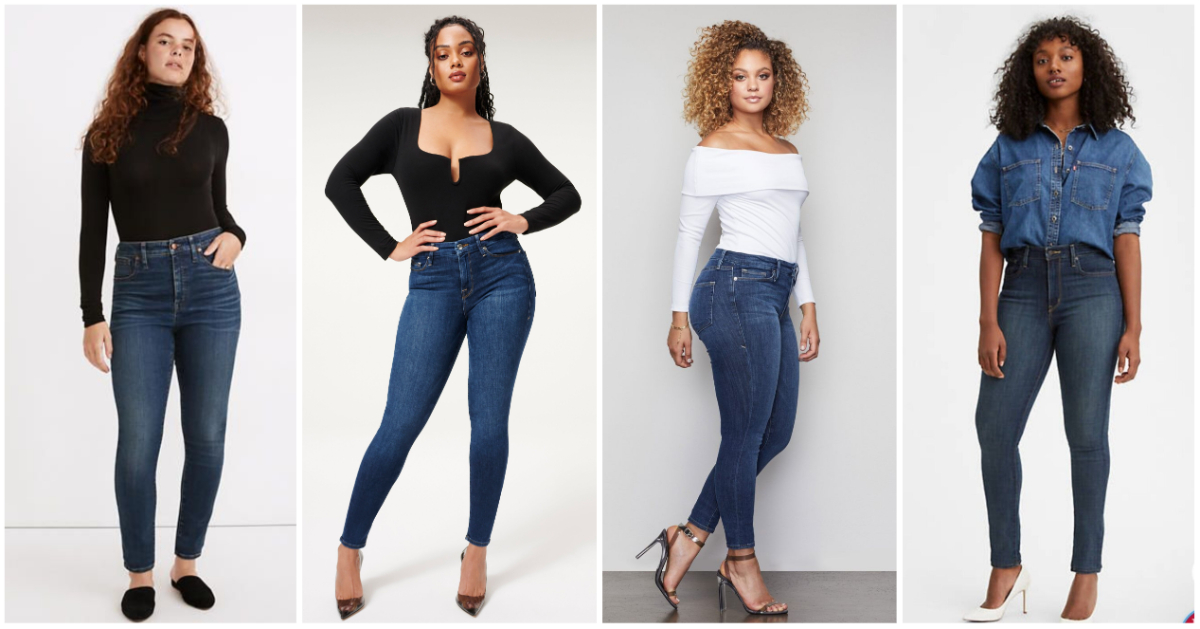 Top 10 Skinny Jeans Recommended for Women with Curves