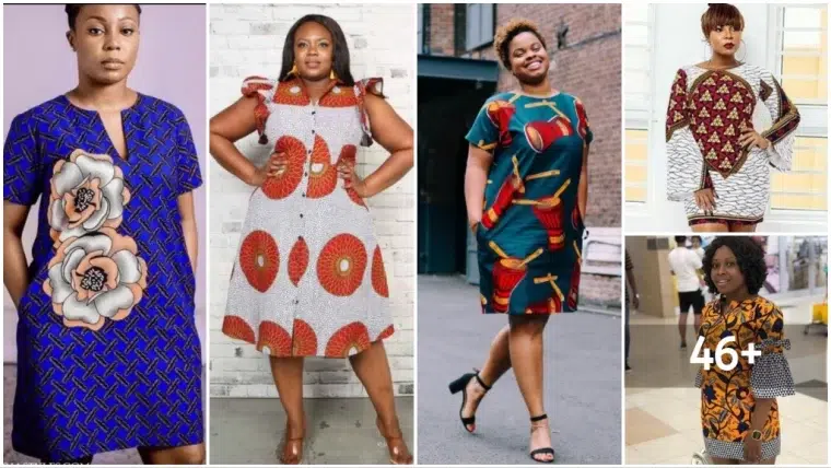 Ankara Shift Dress Styles