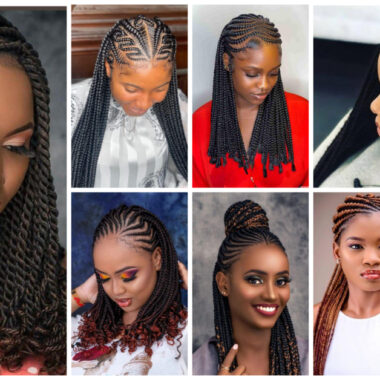 40 Latest Ghana Braids Hairstyles for Stylish Ladies
