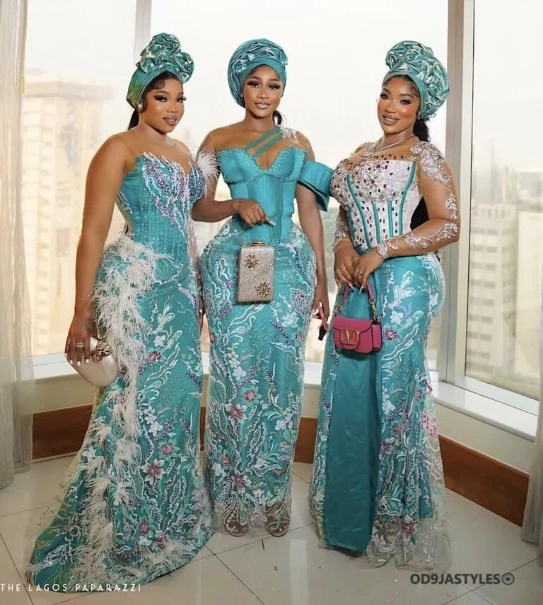 Trendy And Best Aso Ebi Styles For Wedding Guests 2023 | OD9JASTYLES