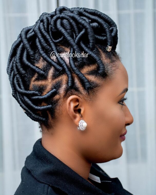 African Thread Hairstyles