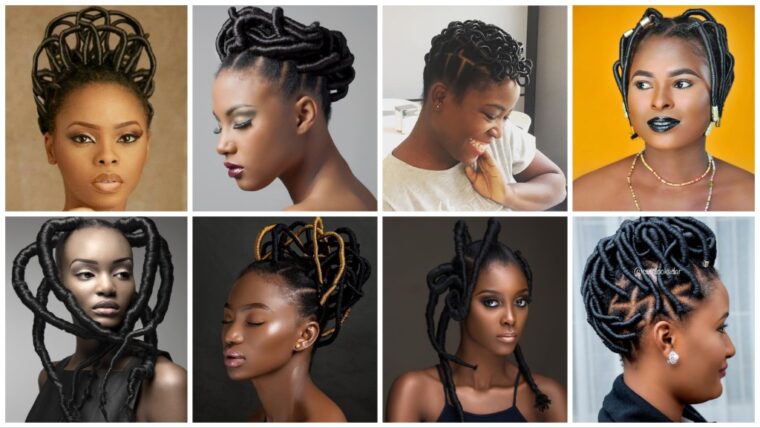 African Thread Hairstyles