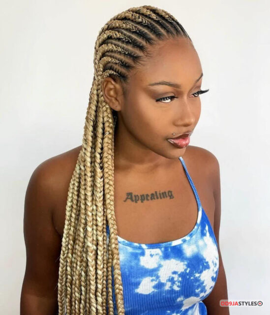 40 Latest Ghana Braids Hairstyles for Stylish Ladies – OD9JASTYLES