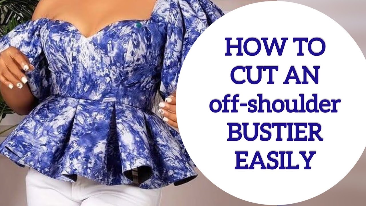 How to Cut off Shoulder Dress