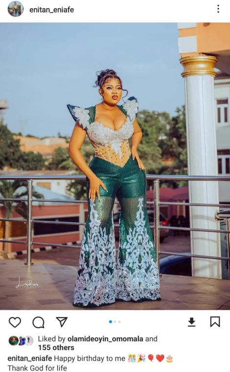 Reactions As Actress Enitan Eniafe Shares New Photos Of Herself On IG