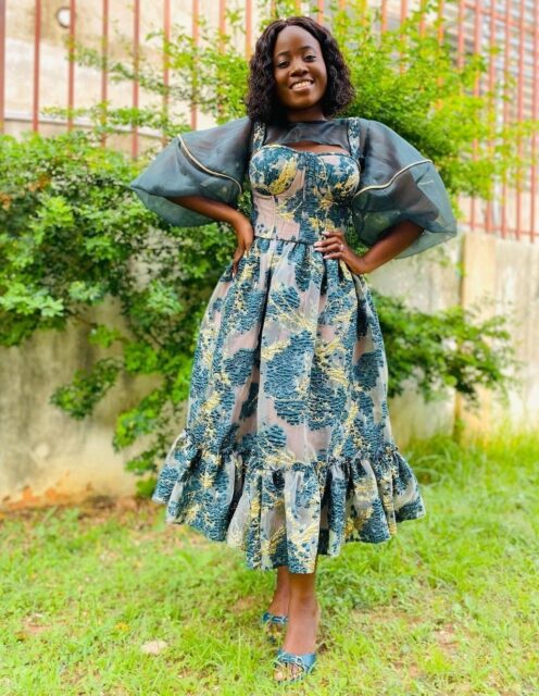 Short Sleeve Ball Gowns
