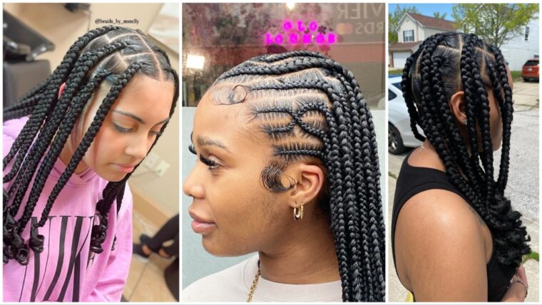 Latest Coi Leray Braids Styles