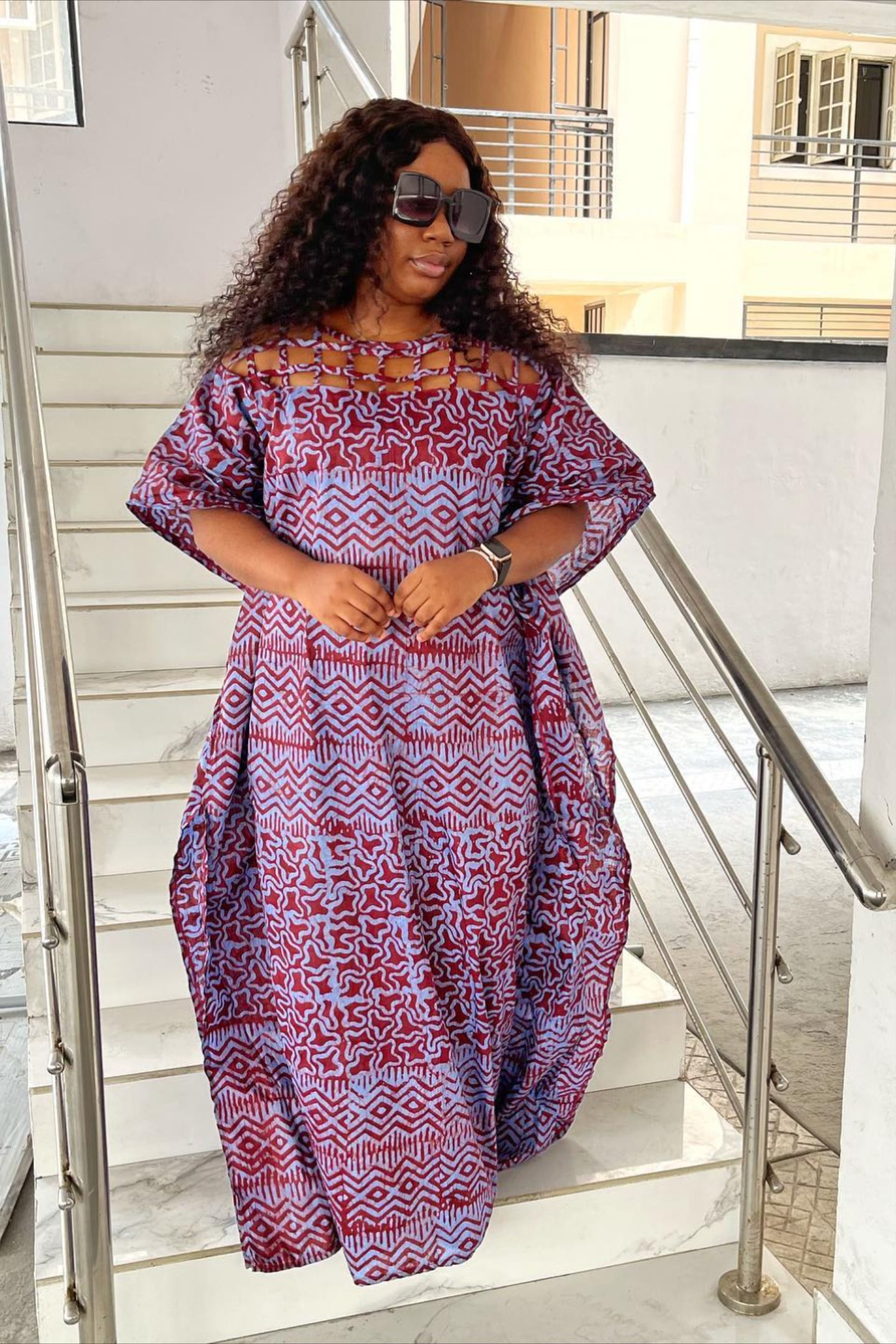 Adire Bubu Gown Styles Mothers Can Add To Their Wardrobe – OD9JASTYLES